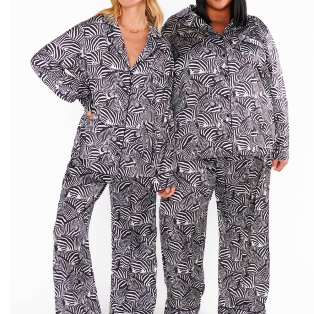 Show Me Your MuMu Black and White Animal Print Set